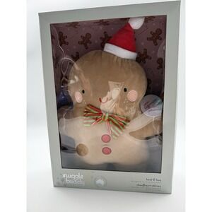 Plush Gingerbread Man Heat & Hug-Snuggle Buddy‎ Australia- Christmas 2023